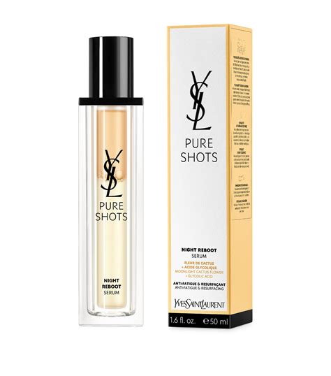 ysl pure shots ingredients|YSL Beauty Pure Shots Night Reboot Resurfacing Serum ingredie.